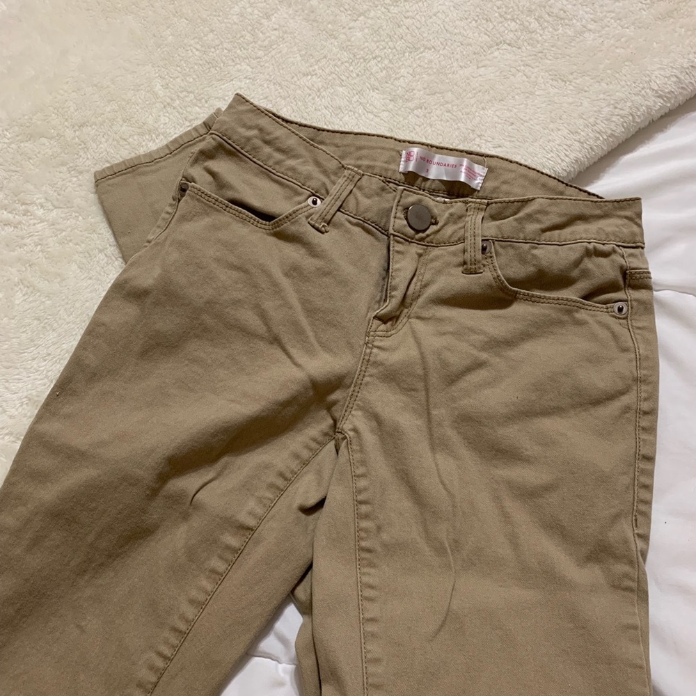 No Boundaries Khaki Pants